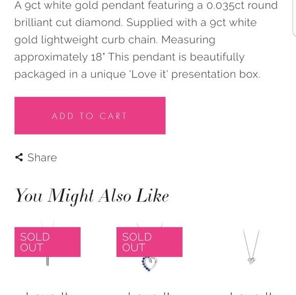 Diamond necklace - Picture 2 of 2